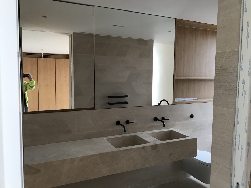 Bespoke Bathroom furniture drawers & Shelves- Bespoke way