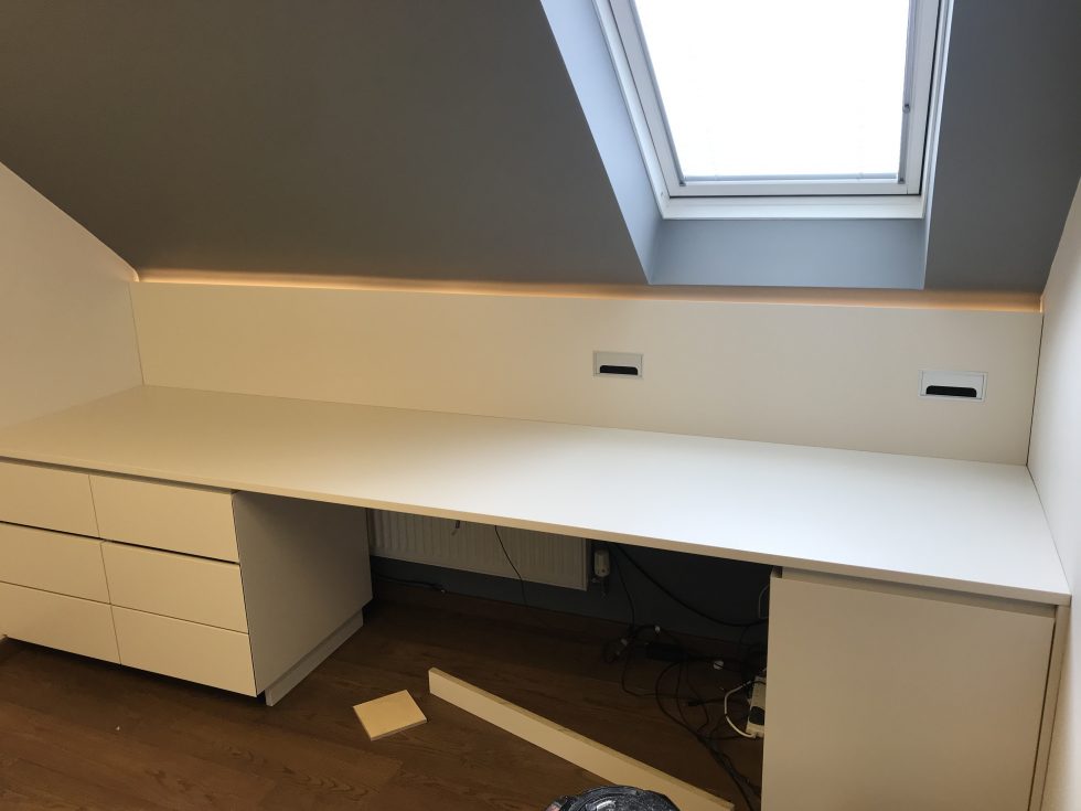 Bespoke Loft furniture drawers & Shelves- Bespoke way