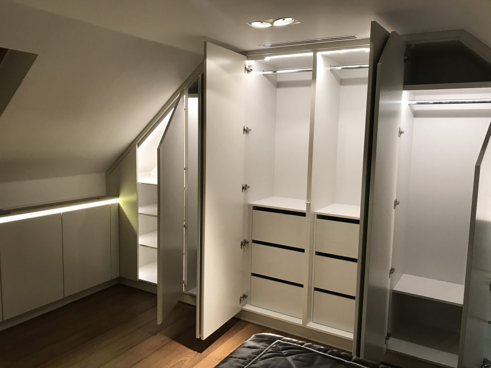 Bespoke Loft furniture drawers & Shelves- Bespoke way